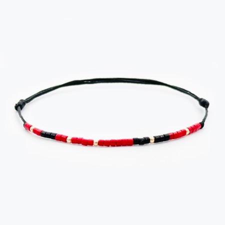 For Men - 14K Gold Morse Code Bracelet Set - MY LOVE