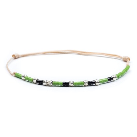 Entire Collection - 925 Sterling Silver Morse Code Bracelet - COURAGE
