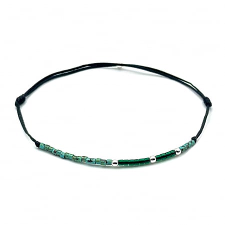 Entire Collection - 925 Sterling Silver Morse Code Bracelet - HOME