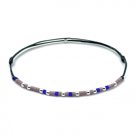 Entire Collection - 925 Sterling Silver Morse Code Bracelet - BEST FRIENDS