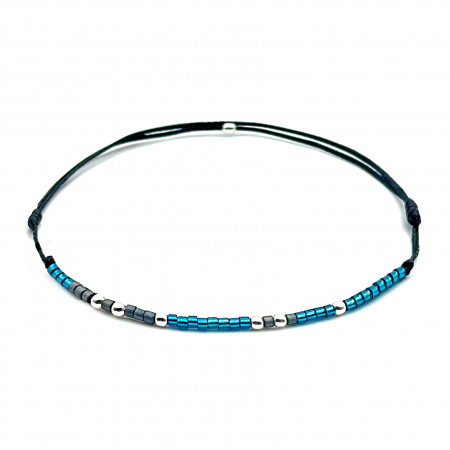 Entire Collection - 925 Sterling Silver Morse Code Bracelet - BEST TEAM