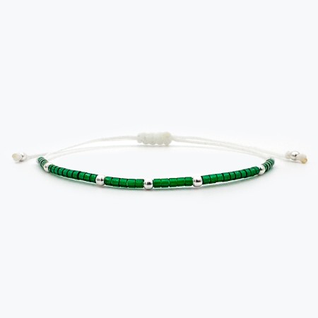 Entire Collection - Myiuki and 925 Sterling Silver Polished Beads Bracelet
