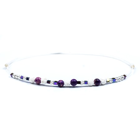 Bratara Velar de Glezna cu Pietre Semipretioase si Bile din Argint 925 [0]