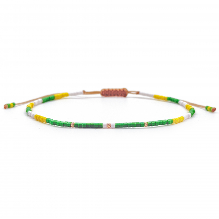 Entire Collection - Miyuki Anklet Bracelet and 14K Gold Beads