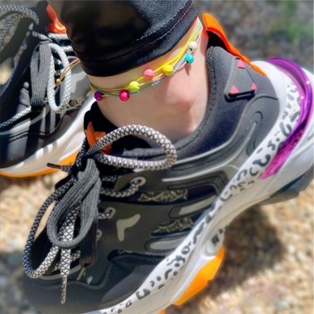 Entire Collection - Bratara din Snur Velar Candy Anklet