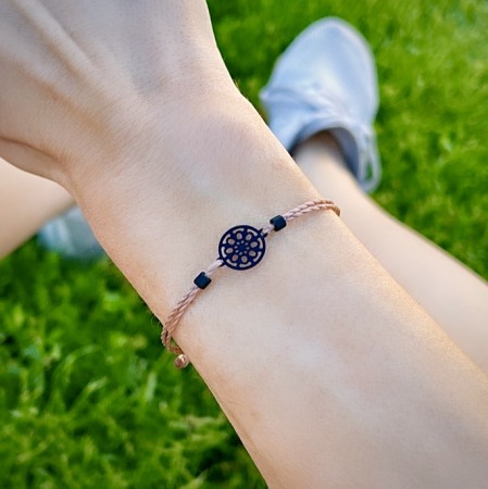Colectia Charms (Cu accesorii) - Bratara din Snur Velar Embrace Simplicity