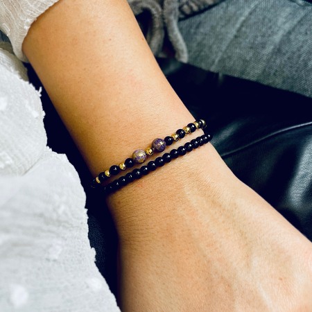 Set Bratari Velar Onix si Pietre Semipretioase [0]