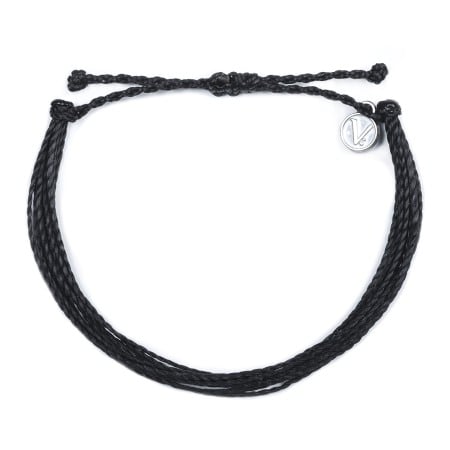 Toate - Bratara din Snur Velar Simply Black - Pentru Copii