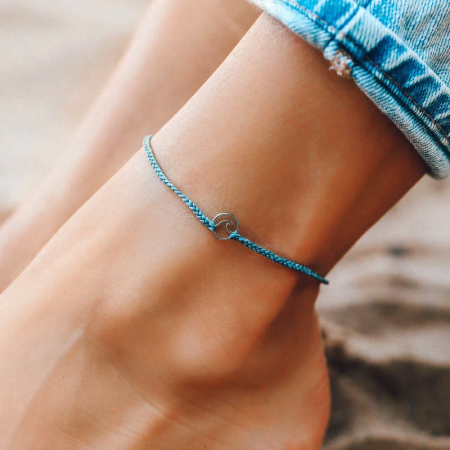 Colectia Charms (Cu accesorii) - Wave Anklet