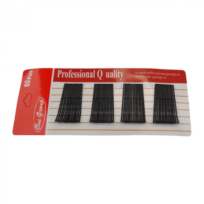 Agrafe de par negre 40/60 pcs [1]