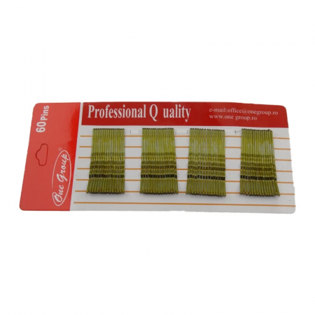 Pentru par - Agrafe de par aurii 60 pcs