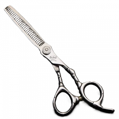 Frizerie - Foarfeca de filat argintie Dragon