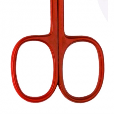 Forfecuta de pielita cu maner rosu [1]