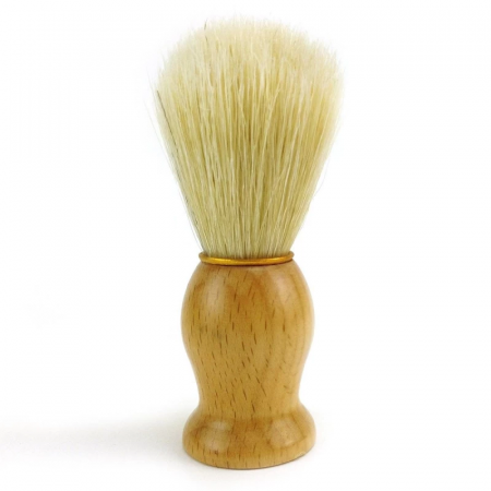 Frizerie - Pamatuf pentru barbierit din lemn