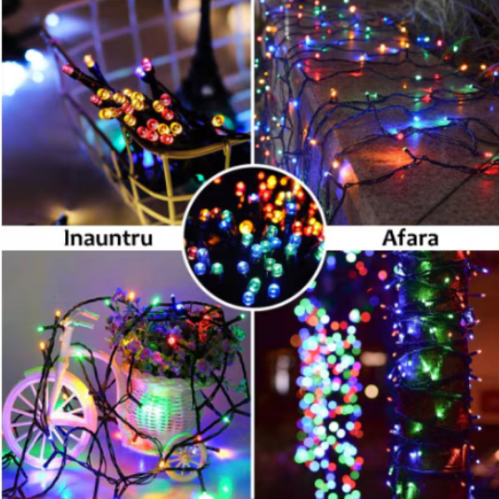 Instalatie De Craciun, Tip Rola, 500 Led-uri, VENTART , Interior sau Exterior, Rezistenta [3]