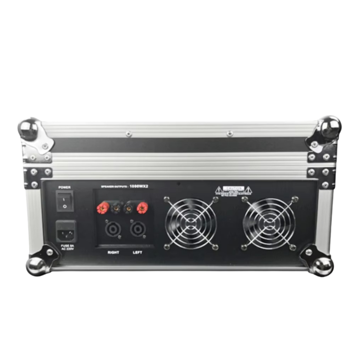 Mixer Audio Amplificat VENTART, 2*600W Putere, 12 Canale, Bluetooth, USB, Egalizator, Efecte, Case inclus [6]