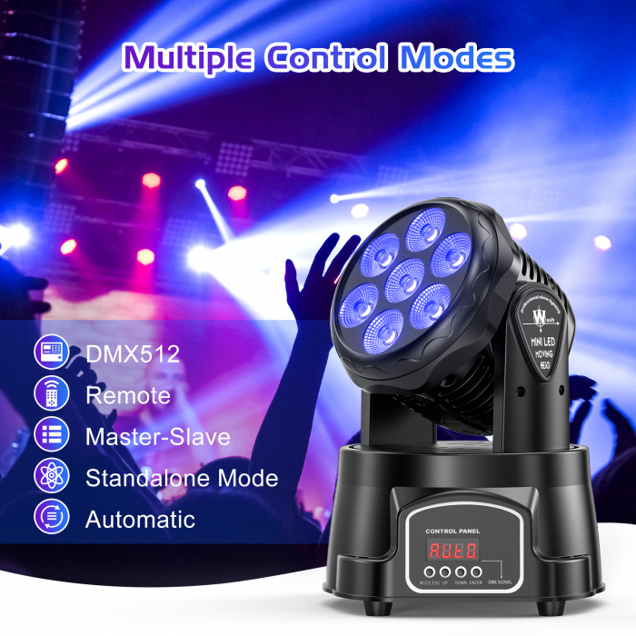 Moving Head 7*10W,RGBW [3]