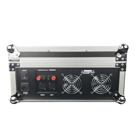 Mixer Audio Amplificat VENTART, 2*600W Putere, 12 Canale, Bluetooth, USB, Egalizator, Efecte, Case inclus [5]