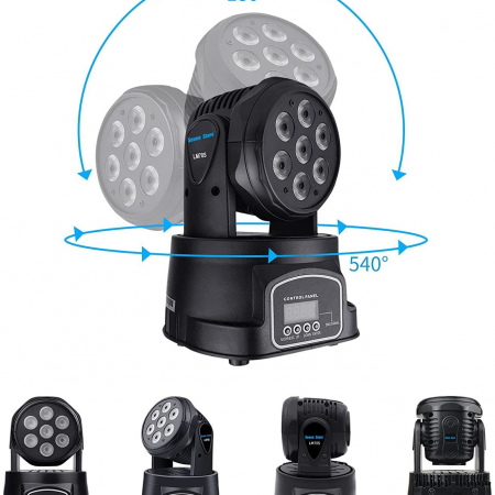 Moving Head 7*10W,RGBW [5]