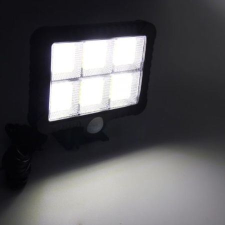 Proiector LED Solar Duo VENTART 220 lm, Lumina Rece, Senzor Miscare, IP44 [2]