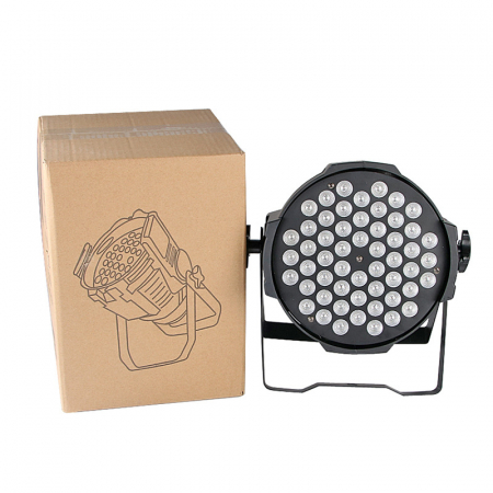 Proiector Lumini Par Lights VENTART, 54*3W, RGBW, DMX, DJ, Petreceri, Disco, Negru [3]