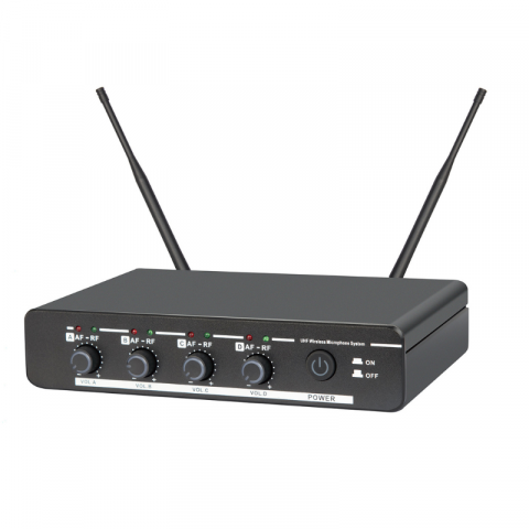 Set 4 microfoane wireless profesionale [5]
