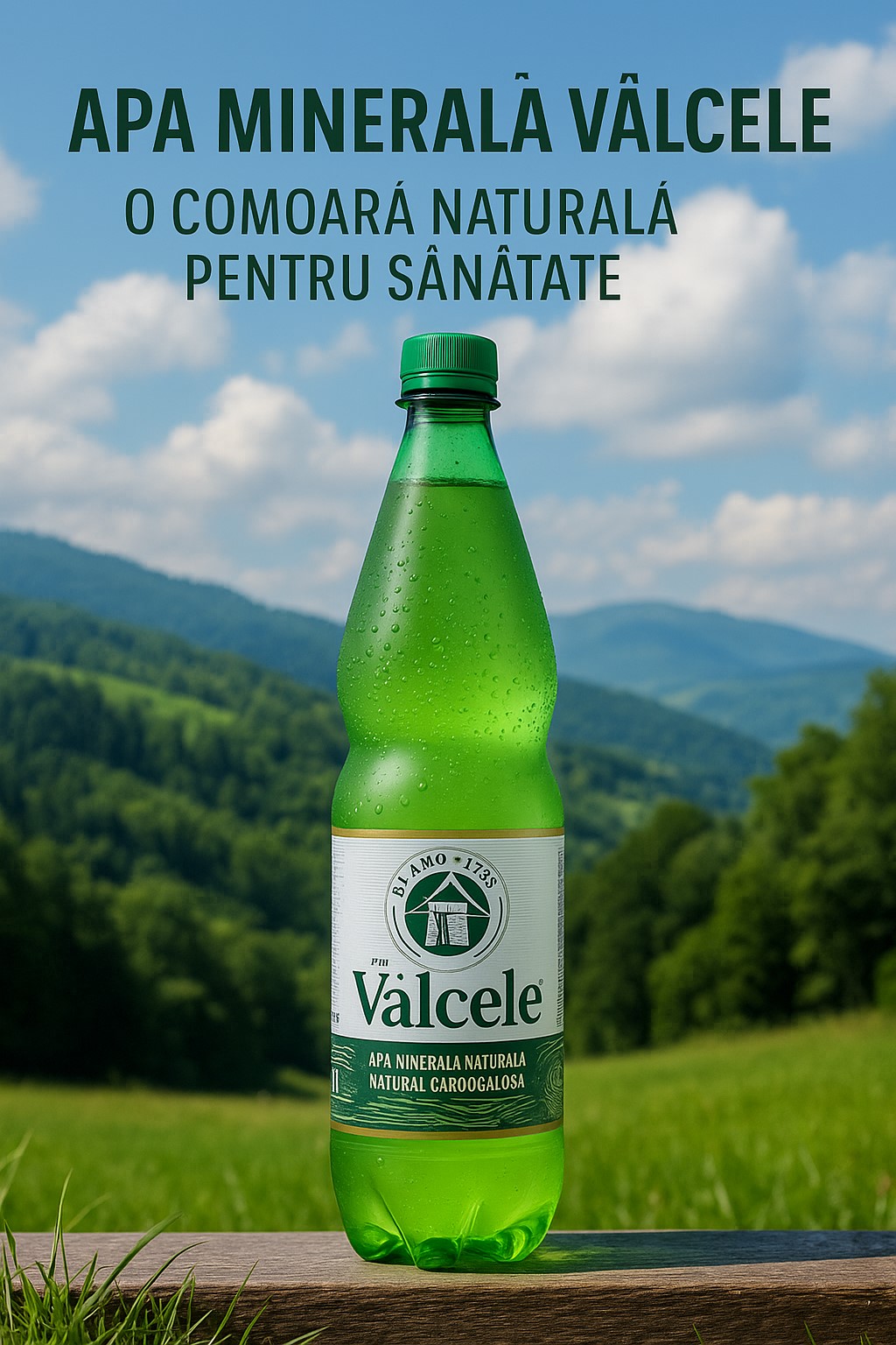 💧 Apa minerală Vâlcele – sănătate direct din inima pământului!