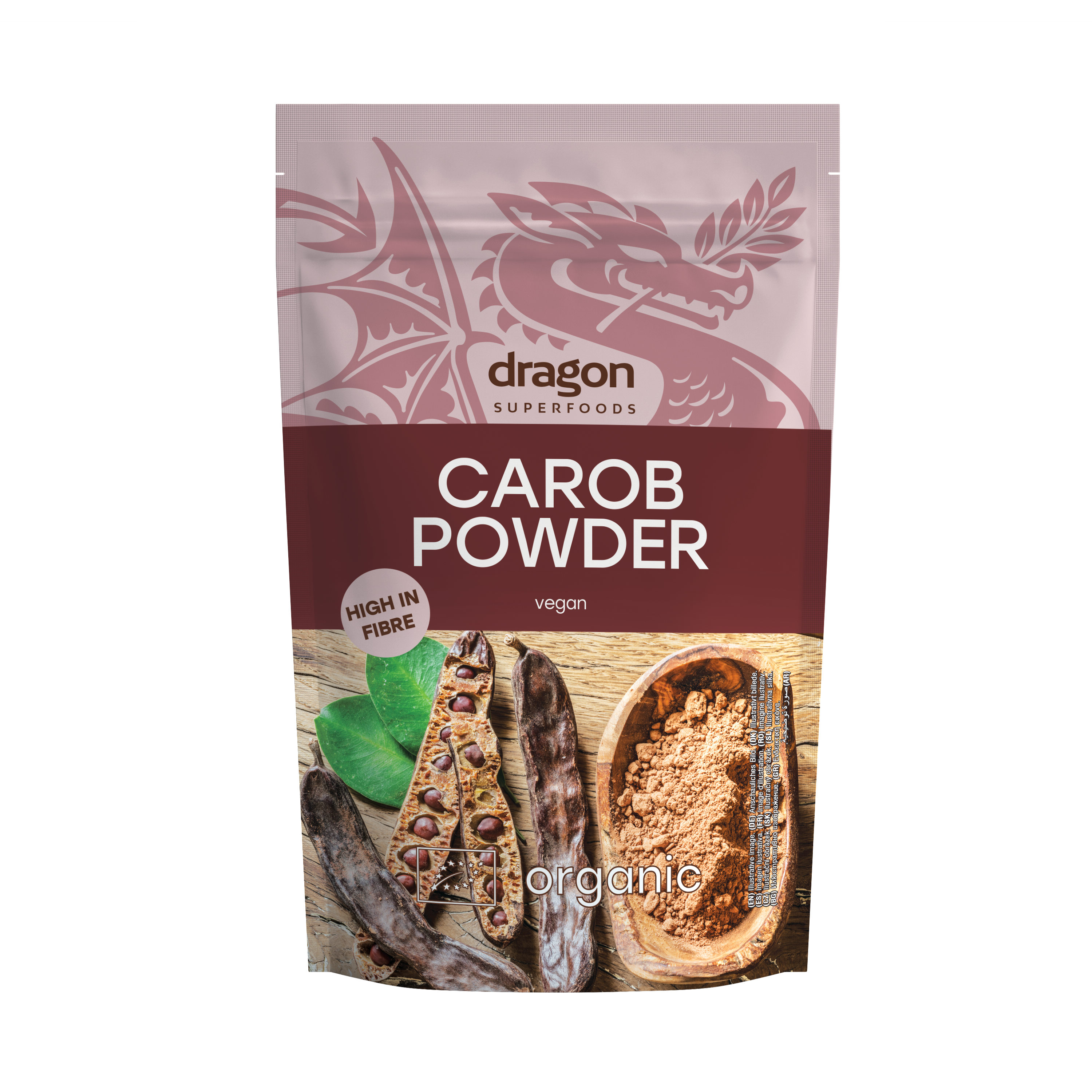 Produse - Pudra de carob (roscove) eco 200g DS                                                                