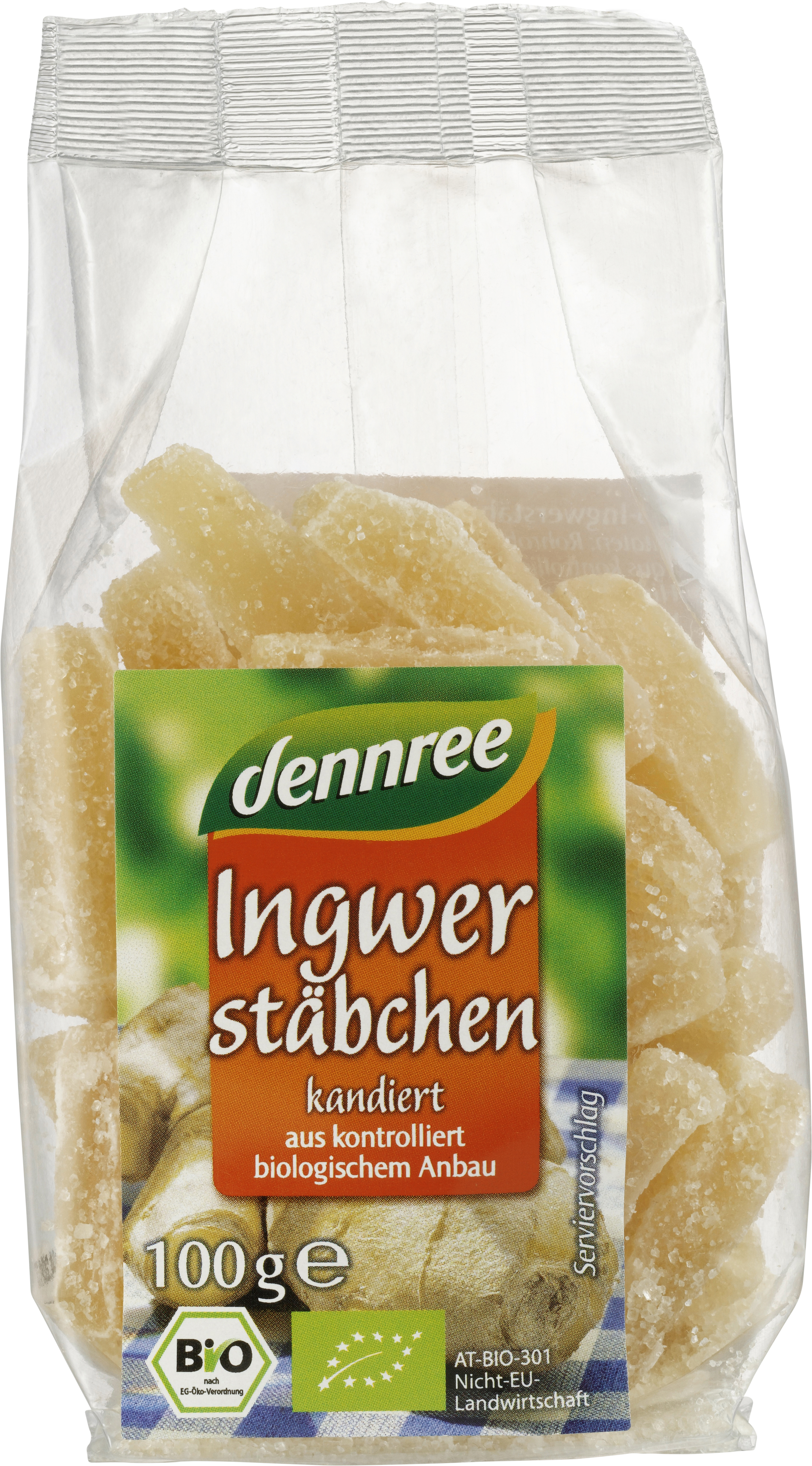 Ghimbir confiat bio 100g Dennree                                                                     [1]