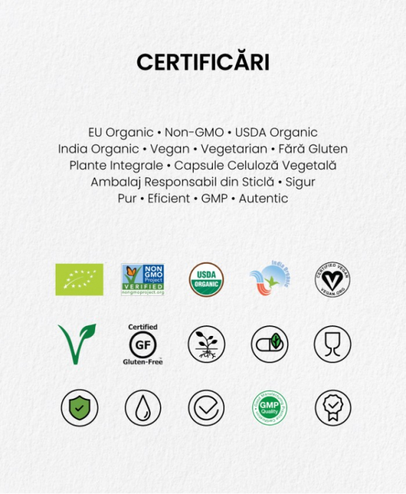 Amalaki, Vitamina C & Antioxidanti Naturali, 60 cps [3]
