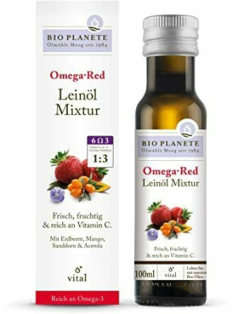 Amestec de ulei de in Omega Red bio 100ml Bio Planete                                                [1]
