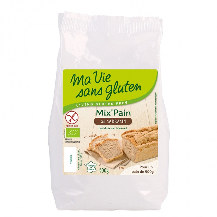 Amestec pentru paine cu hrisca fara gluten 500g [1]