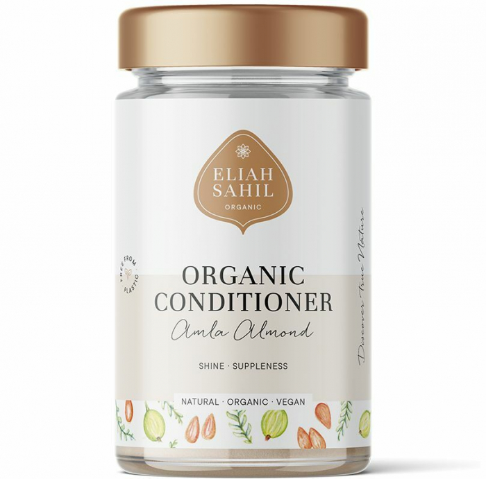 Balsam pentru par pudra cu amla si migdale bio 125g Eliah Sahil                                      [1]