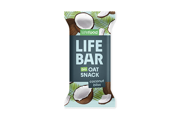 Baton de ovaz cu cocos, bio, 40g, Lifebar                                                            [1]
