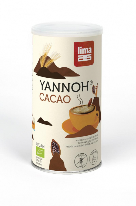 Bautura din cereale Yannoh Instant cu cacao eco 175g Lima                                            [1]