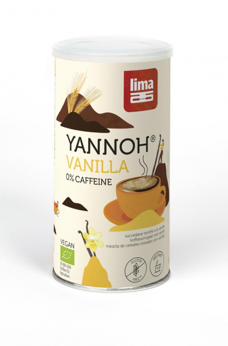 Bautura din cereale Yannoh Instant cu vanilie eco 150g Lima                                          [1]