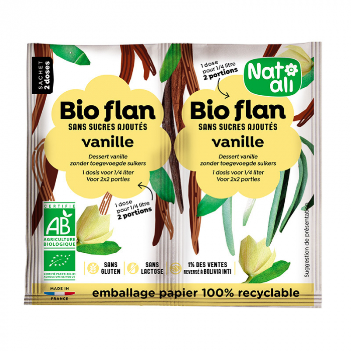 Budinca de vanilie, bio, 2x 4g, Nat-ali                                                              [1]