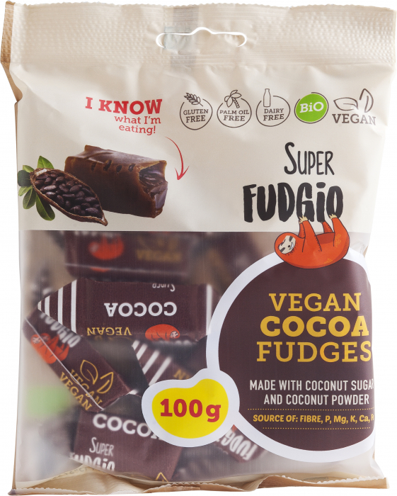 CARAMELE AROMA CACAO, BIO, 100G, SUPER FUDGIO                                                        [1]