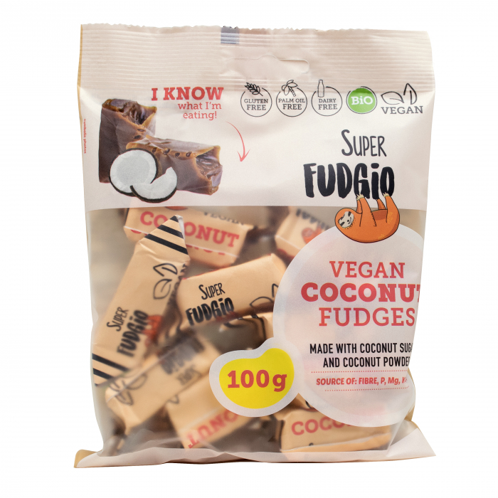 CARAMELE AROMA COCOS, BIO, 100G, SUPER FUDGIO                                                        [1]