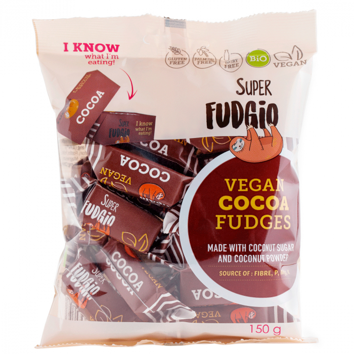 Caramele eco - aroma cacao 150g Super Fudgio                                                         [1]