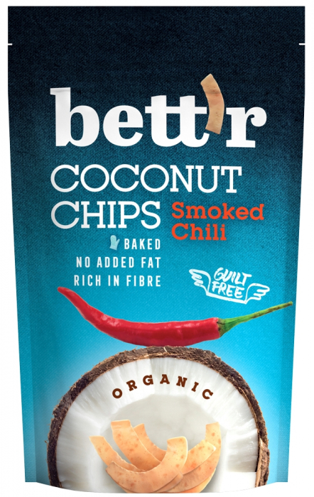 Chips de cocos cu chilli eco 70g BETTR [1]