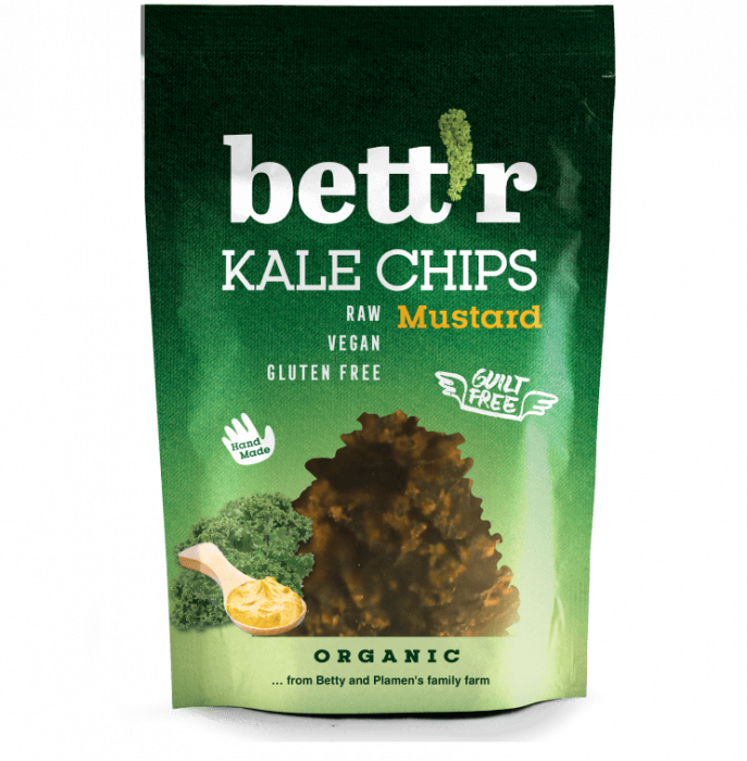 Chips din kale cu mustar raw eco 30g Bettr                                                           [1]
