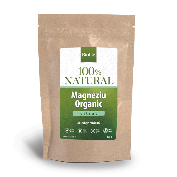 Citrat de Magneziu organic, 100% NATURALĂ x 200g [1]