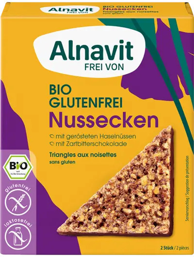Cookie cu nuci fara gluten, bio, 150g Alnavit                                                        [1]