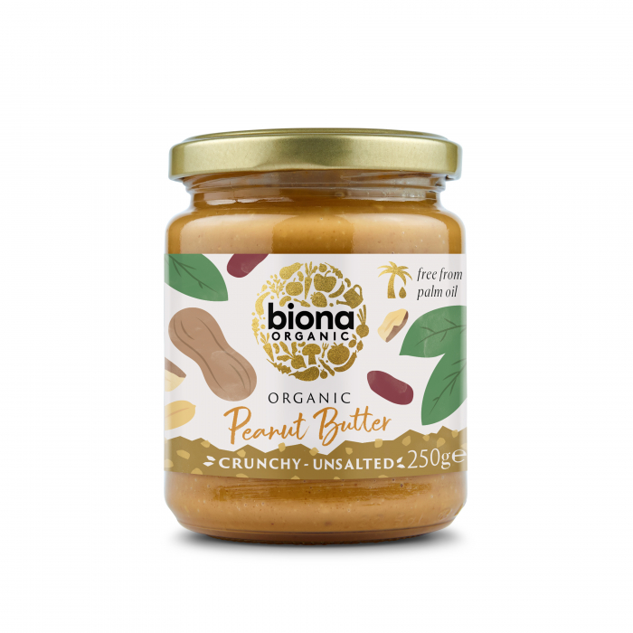 Crema de arahide crunchy fara sare eco 250g BIONA                                                    [1]