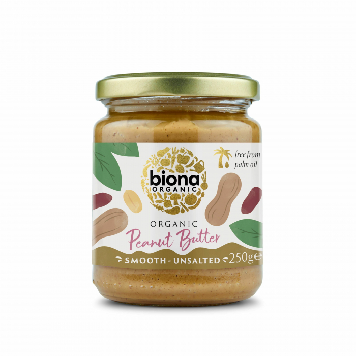 Crema de arahide smooth fara sare eco 250g BIONA                                                     [1]