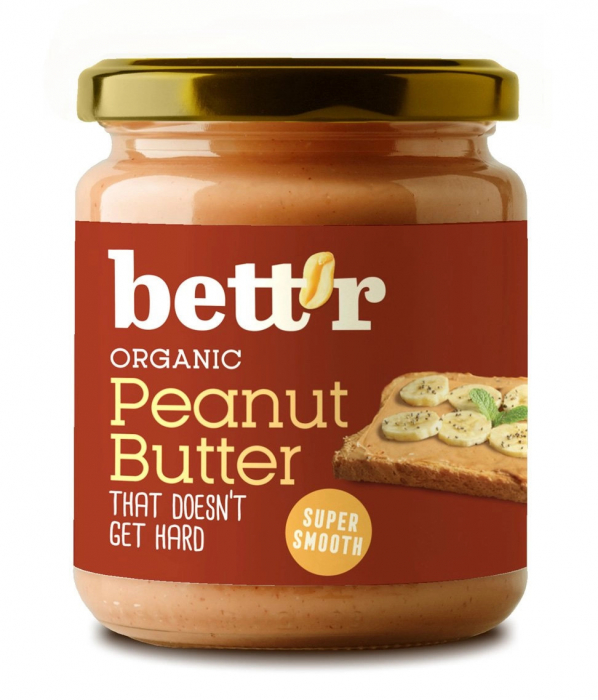 Crema de arahide super smooth bio 250g Bettr                                                         [1]