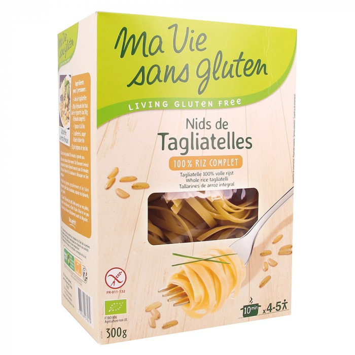 Cuiburi de tagliatele din orez integral - fara gluten 300g [1]
