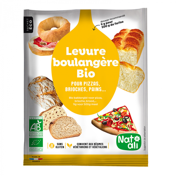 Drojdie de panificatie uscata, bio, 54g, Nat-ali                                                     [1]