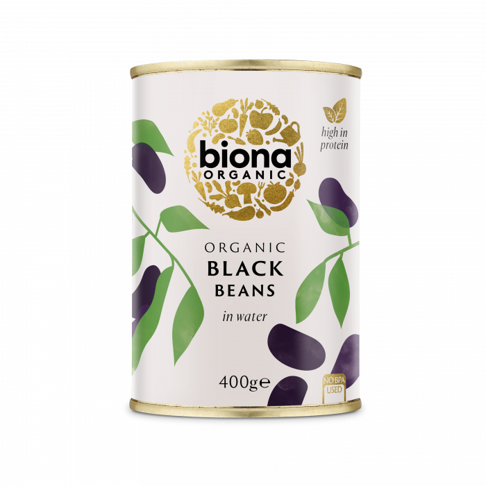 Fasole neagra boabe conserva bio 400g Biona                                                          [1]